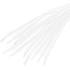 image:imageuxcell 5 Pairs High Durability Athletic Unisex Flat Shoelaces for SneakersWhite