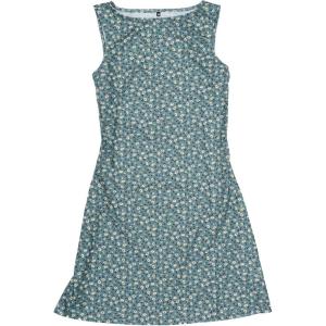 image:imageAllegra K Floral Tank Dress for Womens Sleeveless Boat Neck ALine Summer Mini SundressDusty Green