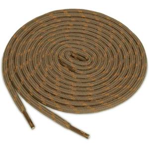 image:imageuxcell 3 Pairs Core NonSlip WearResistant Round Boot Laces Shoelaces for Hiking Walking Outdoor ShoesLight Brown Gold