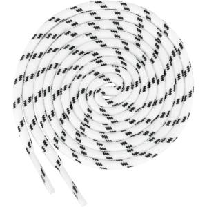 image:imageuxcell 3 Pairs Core NonSlip WearResistant Round Boot Laces Shoelaces for Hiking Walking Outdoor ShoesWhiteblack