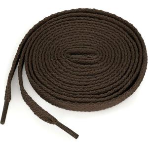 image:imageuxcell 5 Pairs High Durability Athletic Unisex Flat Shoelaces for SneakersBrown
