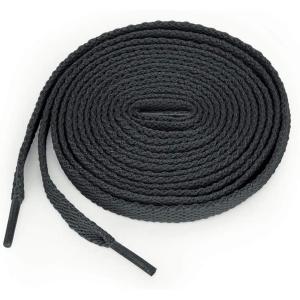 image:imageuxcell 5 Pairs High Durability Athletic Unisex Flat Shoelaces for SneakersDark Gray