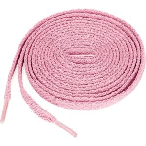 image:imageuxcell 5 Pairs High Durability Athletic Unisex Flat Shoelaces for SneakersLight Pink