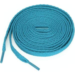 image:imageuxcell 5 Pairs High Durability Athletic Unisex Flat Shoelaces for SneakersPink Blue