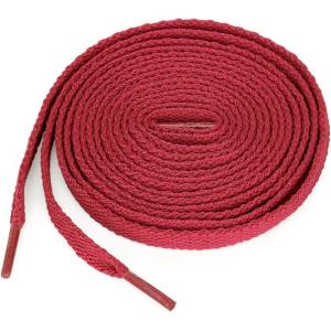 image:imageuxcell 5 Pairs High Durability Athletic Unisex Flat Shoelaces for SneakersRed