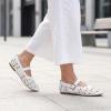 image:imageAllegra K Womens Buckle Round Toe Slip on Flats PumBeige2 Pumps8 M US