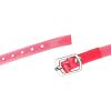 image:imageAllegra K Womens Shoe Ankle Straps Transparent AntiSlip Cross Over with Buckle Shoelaces for HeelsRed