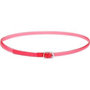 image:imageAllegra K Womens Shoe Ankle Straps Transparent AntiSlip Cross Over with Buckle Shoelaces for HeelsRed