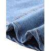 image:imageAllegra K Denim Jean Skirt for Women Casual Washed High Waisted Fishtail Midi Jean SkirtsSky Blue
