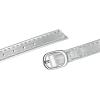 image:imageAllegra K Womens Heels Shoe Straps with Buckle Detachable Ankle Crossover Replacement Shoe Laces 2 PairsSilver