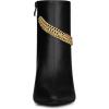 image:imageAllegra K Womens Pointy Toe Stiletto Heels Chain Ankle BootsBlack