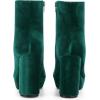 image:imageAllegra K Womens Platform Block Heels Faux Velvet Ankle BootsGreen