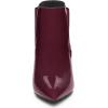image:imageAllegra K Womens Pointed Toe Stiletto Heels Chelsea Ankle BootiesBurgundy