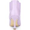 image:imageAllegra K Womens Pointed Toe Stiletto Heels Chelsea Ankle BootiesLight Purple