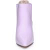 image:imageAllegra K Womens Pointed Toe Stiletto Heels Chelsea Ankle BootiesLight Purple