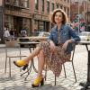 image:imageAllegra K Womens Open Toe Platform Block Heel Slides SandalsYellow
