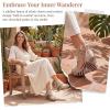 image:imageAllegra K Womens Plaid Side Zipper LaceUp Peeptoe Platform Sandals Beige 10