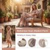 image:imageAllegra K Womens Plaid Side Zipper LaceUp Peeptoe Platform Sandals Beige 85