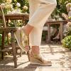 image:imageAllegra K Womens Plaid Solid Color Hollowout Buckle Platform Peeptoe Sandals Gold 9
