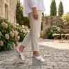image:imageAllegra K Womens Plaid Solid Color Hollowout Buckle Platform Peeptoe Sandals Silver 7