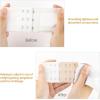 image:imageAllegra K 3 Hook 3 Row Stretchy Bra Strap Extenders Buckle Hooks Bra Band for WomenApricot