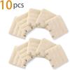 image:imageAllegra K 3 Hook 3 Row Stretchy Bra Strap Extenders Buckle Hooks Bra Band for WomenBeige