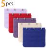 image:imageAllegra K 3 Hook 3 Row Stretchy Bra Strap Extenders Buckle Hooks Bra Band for WomenBeigeroyal Bluereddark Purplelight Purple