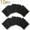 image:imageAllegra K 3 Hook 3 Row Stretchy Bra Strap Extenders Buckle Hooks Bra Band for WomenBlack