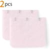 image:imageAllegra K 3 Hook 3 Row Stretchy Bra Strap Extenders Buckle Hooks Bra Band for WomenDark Pink