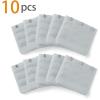 image:imageAllegra K 3 Hook 3 Row Stretchy Bra Strap Extenders Buckle Hooks Bra Band for WomenLight Gray