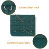 image:imageAllegra K 3 Hook 3 Row Stretchy Bra Strap Extenders Buckle Hooks Bra Band for WomenPeacock Color