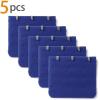 image:imageAllegra K 3 Hook 3 Row Stretchy Bra Strap Extenders Buckle Hooks Bra Band for WomenRoyal Blue