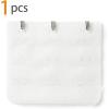 image:imageAllegra K 3 Hook 3 Row Stretchy Bra Strap Extenders Buckle Hooks Bra Band for WomenWhite