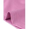 image:imageAllegra K Bow Back Mini Skirts for Women Elastic Low Waist Cute Cake Skirt Layer Ruffle Skirt with ShortsPink Purple