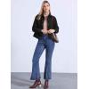 image:imageAllegra K Corduroy Jacket for Women Casual Long Sleeve Fall Outerwear Button Down Shacket JacketsBlack