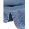 image:imageAllegra K Cropped Denim Jacket for Women Casual Short Puff Sleeve Lapel Open Front Jean Jackets Summer OutwearBlue