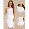 image:imageAllegra K Sheath Dress for Women Business Casual Sleeveless Boat Neck Retro Work Office Pencil Dresses 2026White