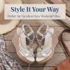 image:imageAllegra K Womens Bohemia Pull on Platform Wedge Heel SandalsSilver1