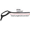image:imageAllegra K Womens Detachable Adjustable Shoe Straps Belts Bands for Holding Loose High HeelsMatte Black