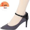 image:imageAllegra K Womens Detachable Adjustable Shoe Straps Belts Bands for Holding Loose High HeelsMatte Black