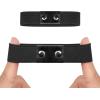 image:imageAllegra K Womens Detachable Shoe Strap Belt Band Replacement Elastic Ankle Straps for HeelsBlack
