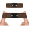 image:imageAllegra K Womens Detachable Shoe Strap Belt Band Replacement Elastic Ankle Straps for HeelsBrown