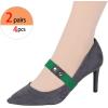 image:imageAllegra K Womens Detachable Shoe Strap Belt Band Replacement Elastic Ankle Straps for HeelsGreen