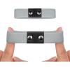 image:imageAllegra K Womens Detachable Shoe Strap Belt Band Replacement Elastic Ankle Straps for HeelsLight Gray