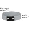 image:imageAllegra K Womens Detachable Shoe Strap Belt Band Replacement Elastic Ankle Straps for HeelsLight Gray
