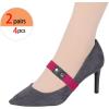 image:imageAllegra K Womens Detachable Shoe Strap Belt Band Replacement Elastic Ankle Straps for HeelsPrunosus