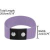 image:imageAllegra K Womens Detachable Shoe Strap Belt Band Replacement Elastic Ankle Straps for HeelsPurple