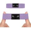image:imageAllegra K Womens Detachable Shoe Strap Belt Band Replacement Elastic Ankle Straps for HeelsPurple