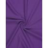image:imageAllegra K Womens Half Sleeves Boat Neck Fitted Elbow Length Top Soft TShirtPurple
