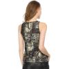 image:imageAllegra K Womens Metallic Tank Tops Shiny Sleeveless Party Disco ShirtBlack